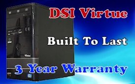 DSI Virtue - Up to 5 year warranty!